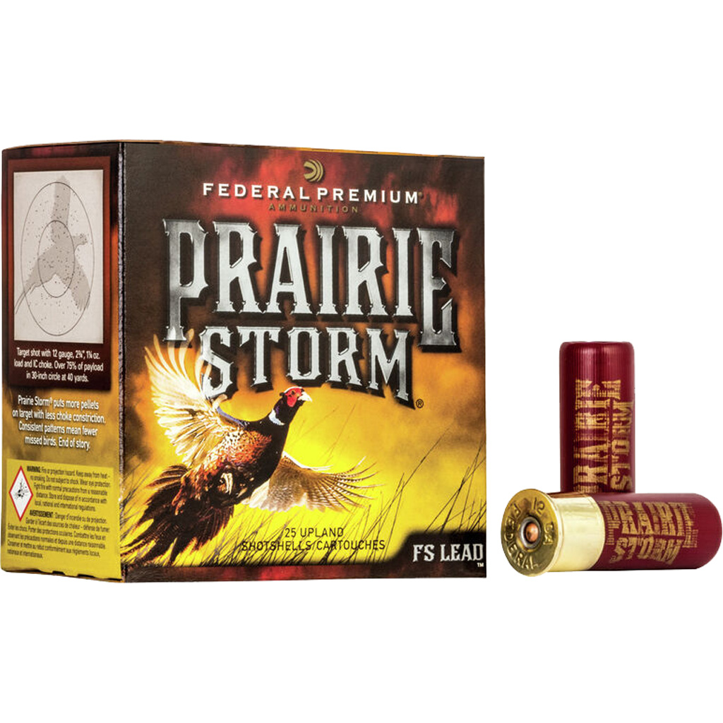 Federal Premium Prairie Storm FS Lead 12 Gauge 2-3/4" #6 Shot Shotshells