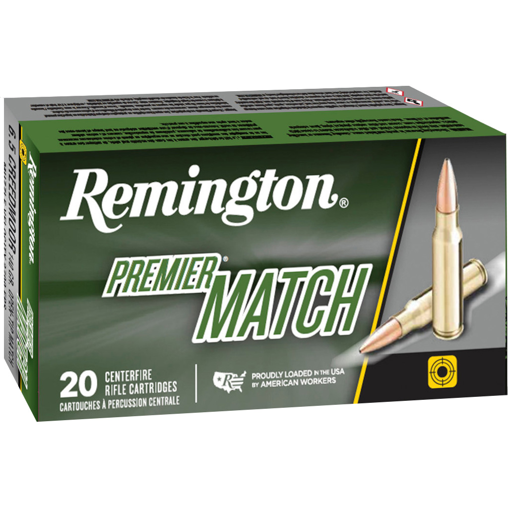 Remington Premier Match Centerfire Rifle Ammo