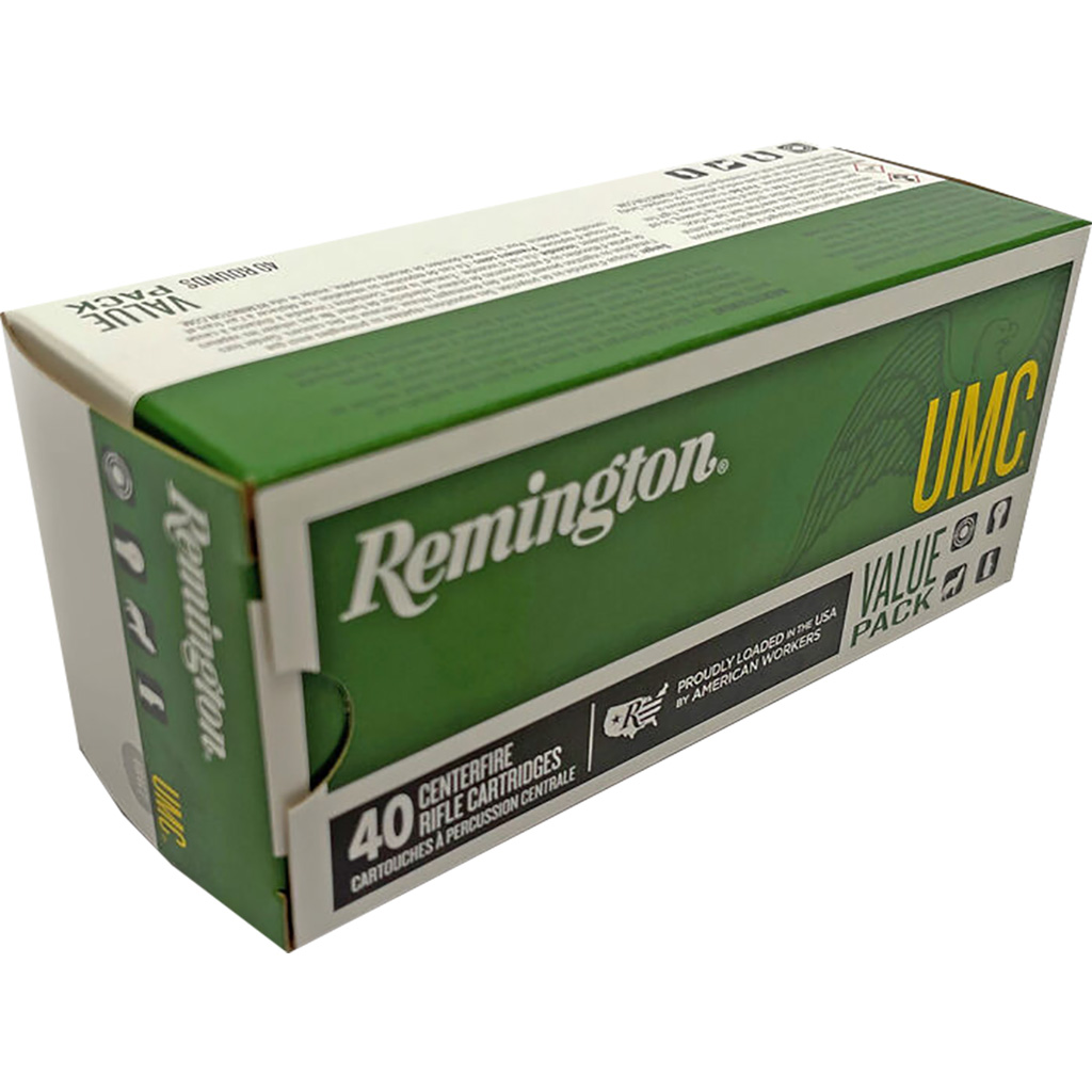 Remington UMC .22-250 Remington 45gr JHP Centerfire Rifle Ammunition (40 rd)