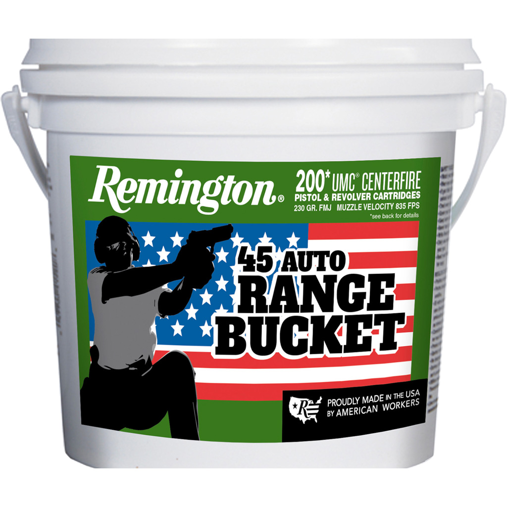 Remington UMC Range Bucket Handgun Ammo