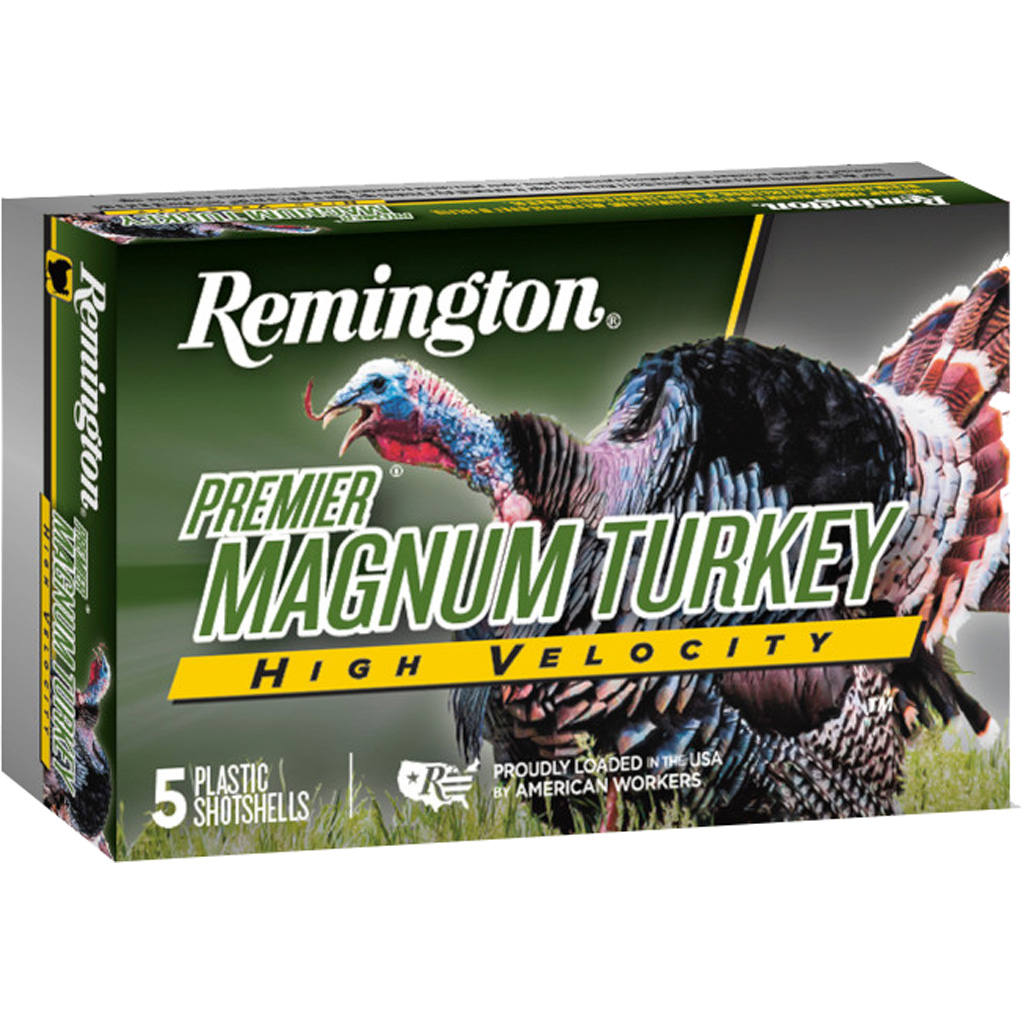 Remington Premier Magnum Turkey High Velocity 12 Gauge 3.5" #5 Shot Shotshell Ammo