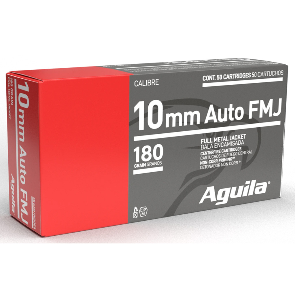 Aguila 10mm Auto 180gr FMJ 50rd