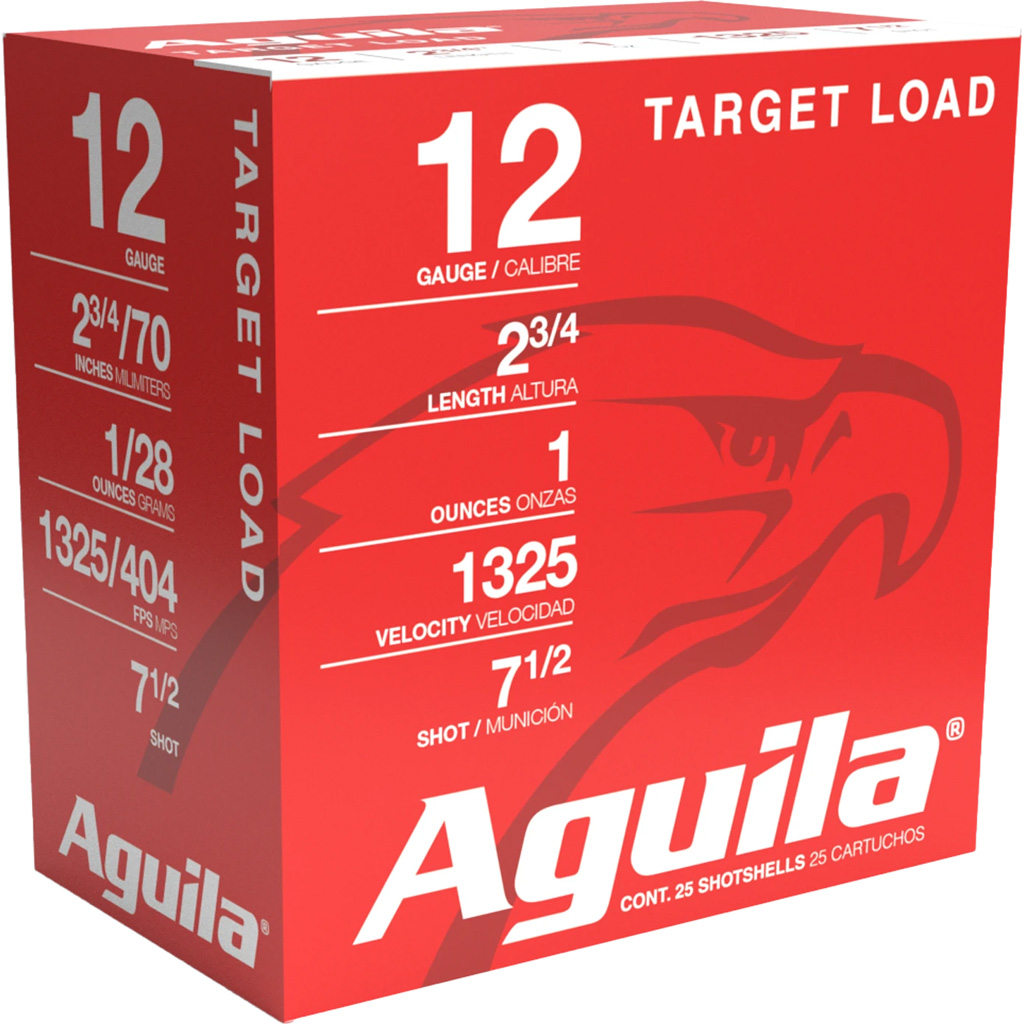 AGUILA HV Sporting Clays 12 Gauge 2-3/4" 1 oz #7.5 Shotshells