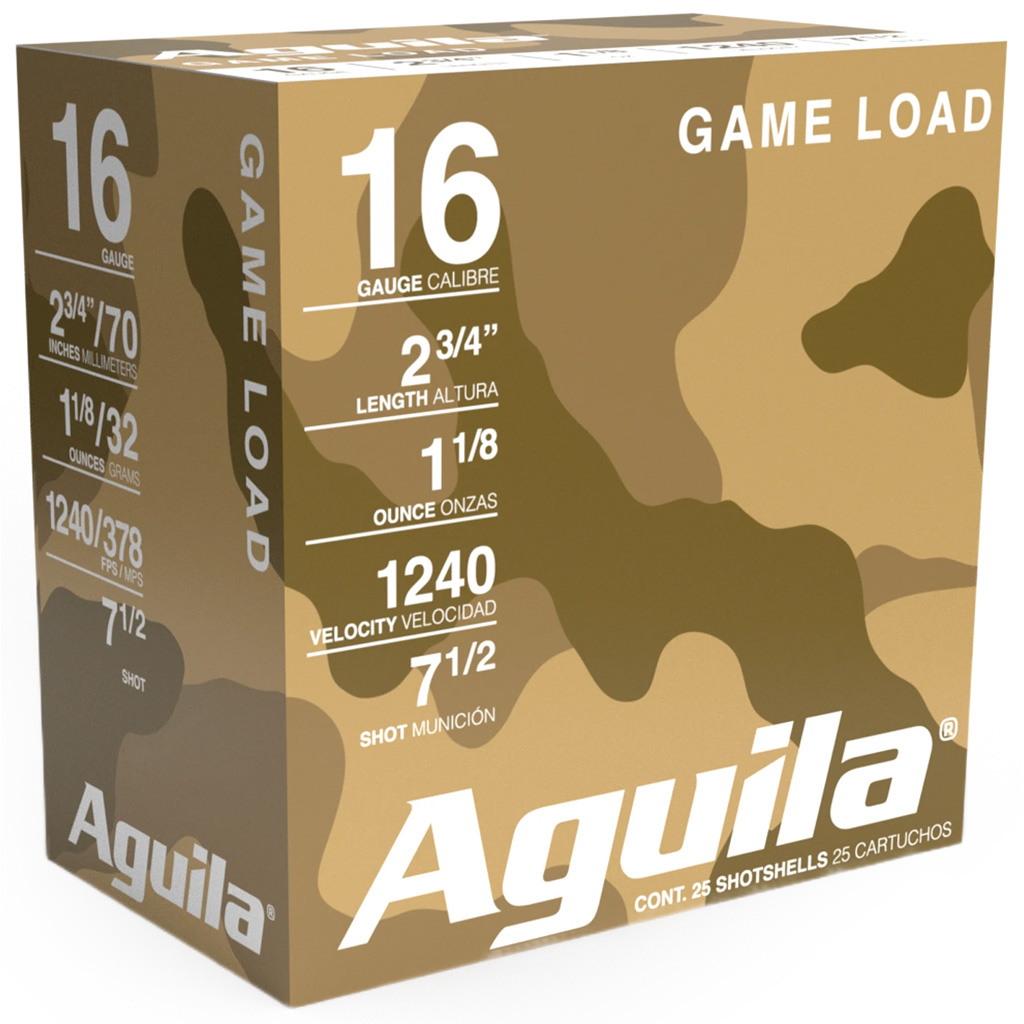 Aguila Game Load High Velocity 16 Gauge Shotshells