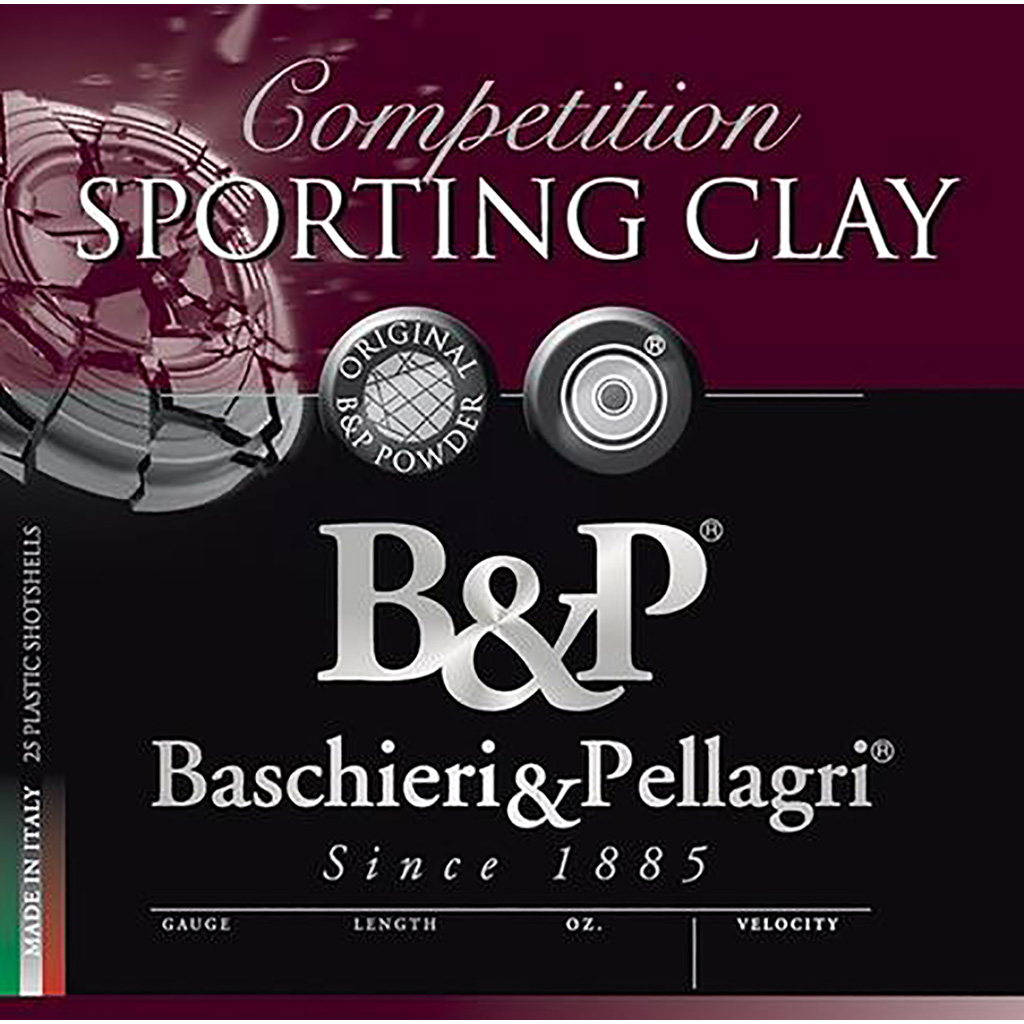 Baschieri & Pellagri Sporting Clay HV 12 Gauge 2-3/4 in 1 oz 7.5 Shot 25-Round Shotshells