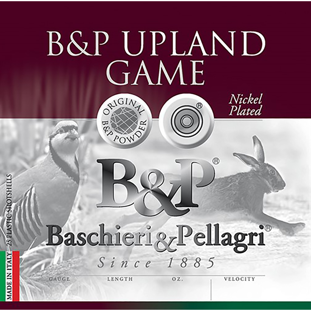 B&P Upland Game 12 Gauge 2-3/4 in 1-1/4 oz #5 Lead Shotshell