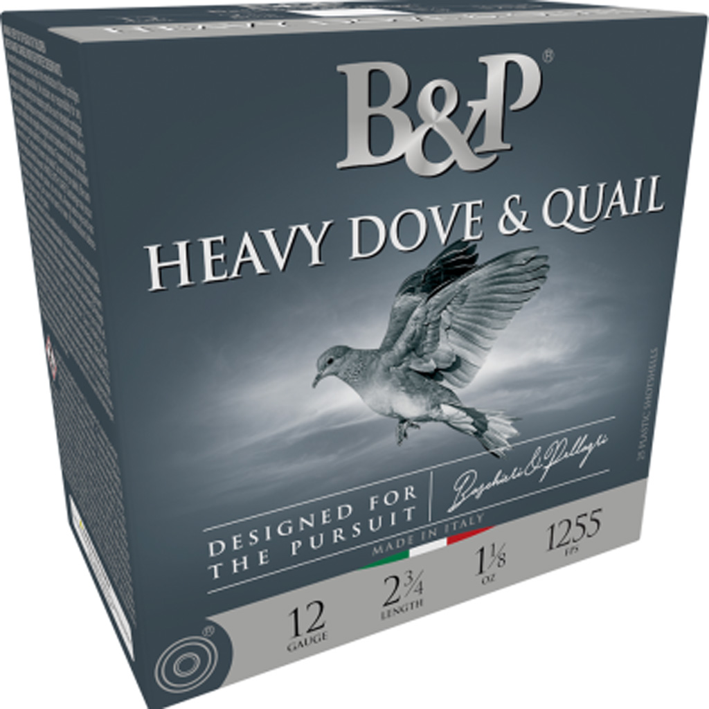 B&P Dove & Quail Heavy Dove & Quail Shotshells .410 Bore 2-1/2 in 1/2 oz #7.5 (25 Rounds)