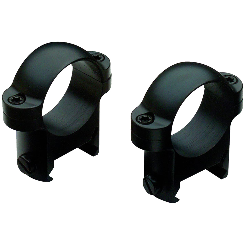Burris Zee Weaver-Style 1" High Gloss Black Scope Rings (420082)