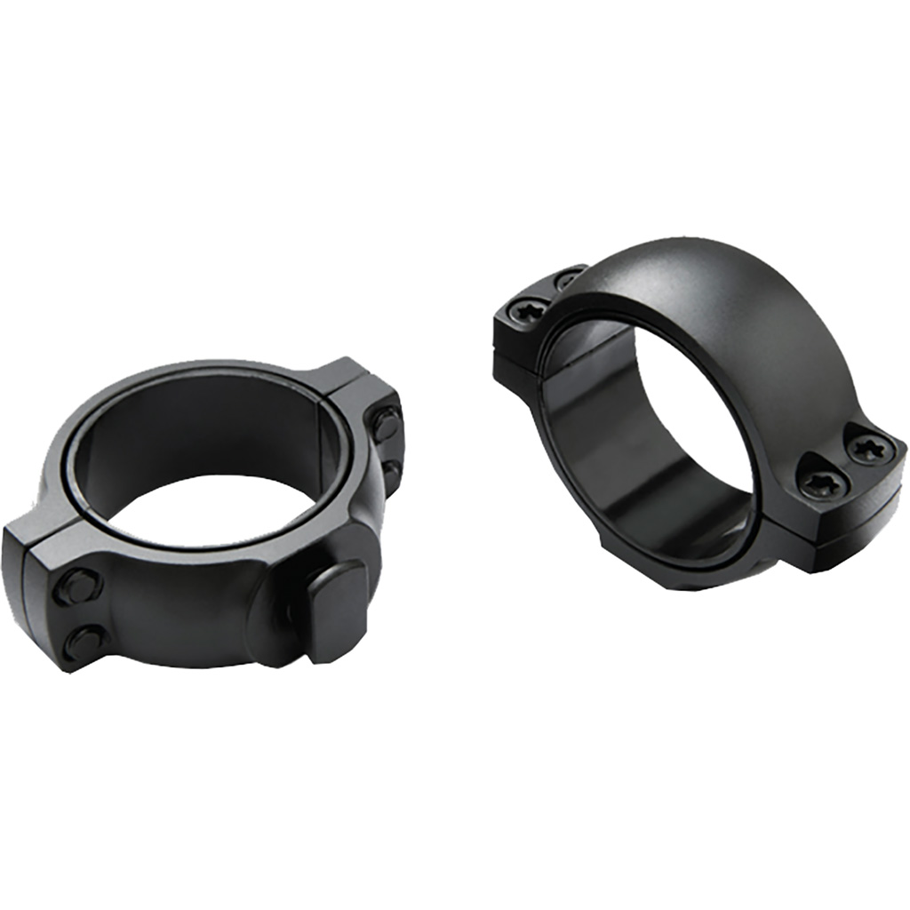 Burris Signature Zee 1-Inch High Gloss Black Steel Scope Ring Pair