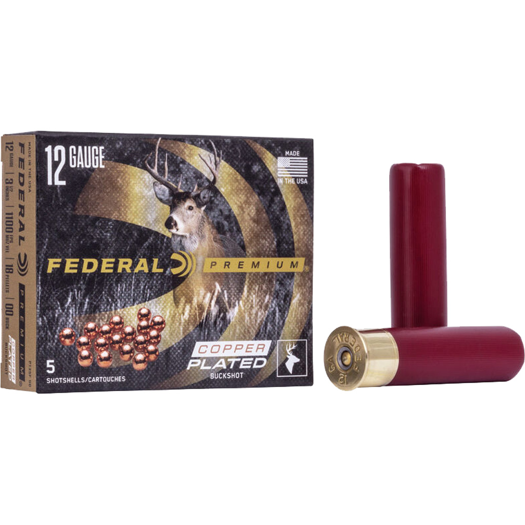 Federal Vital-Shok P135F00 12 Gauge 3.5" 00 Buckshot Ammunition