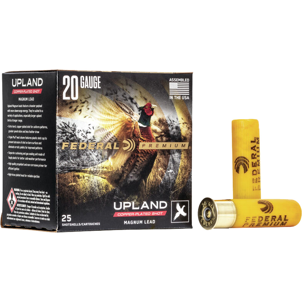 Federal Premium Wing-Shok Magnum 20 Gauge 3" #5 Shot 1-1/4 oz 1300 fps 25 Rounds