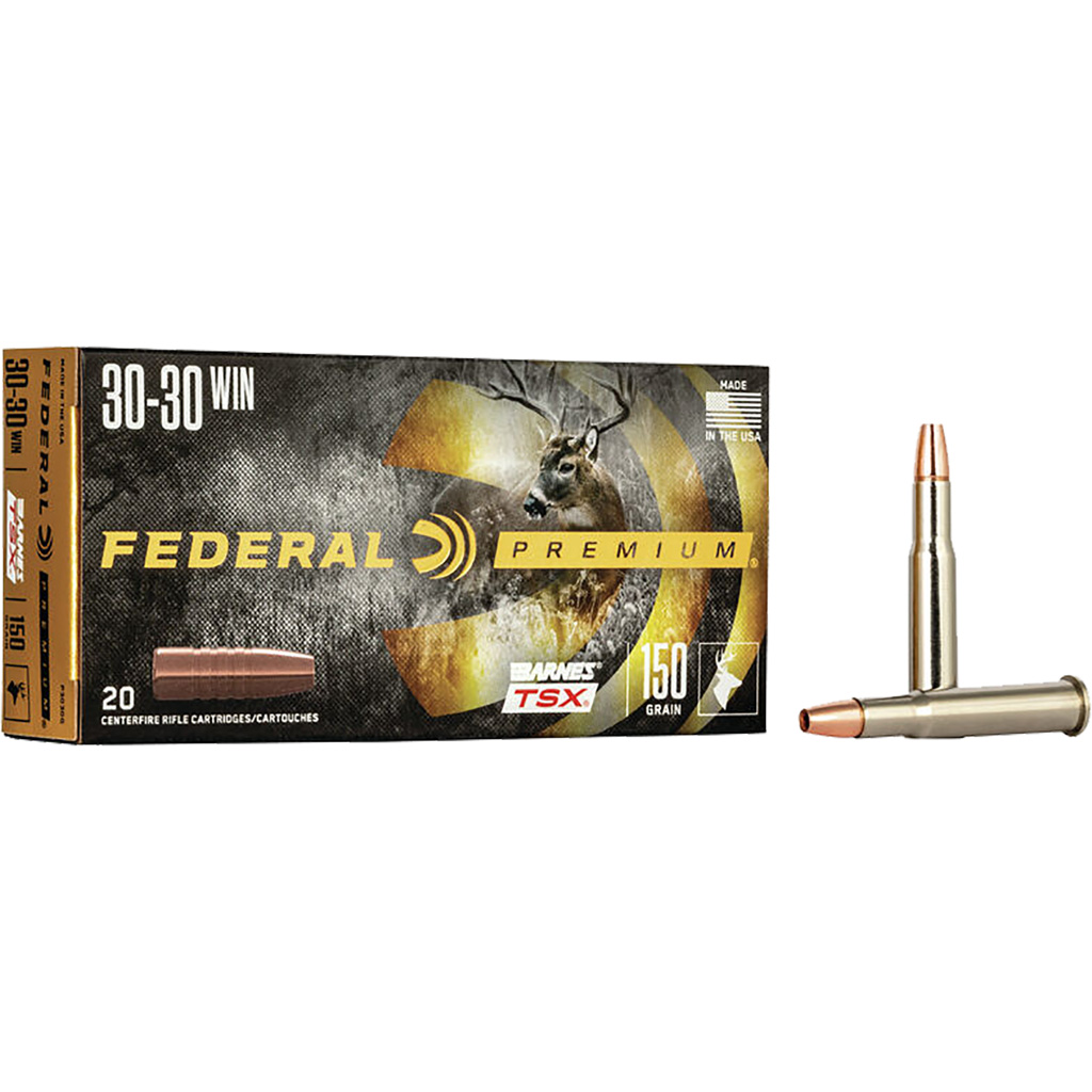 Federal Barnes TSX .30-30 Win 150 gr Rifle Ammunition