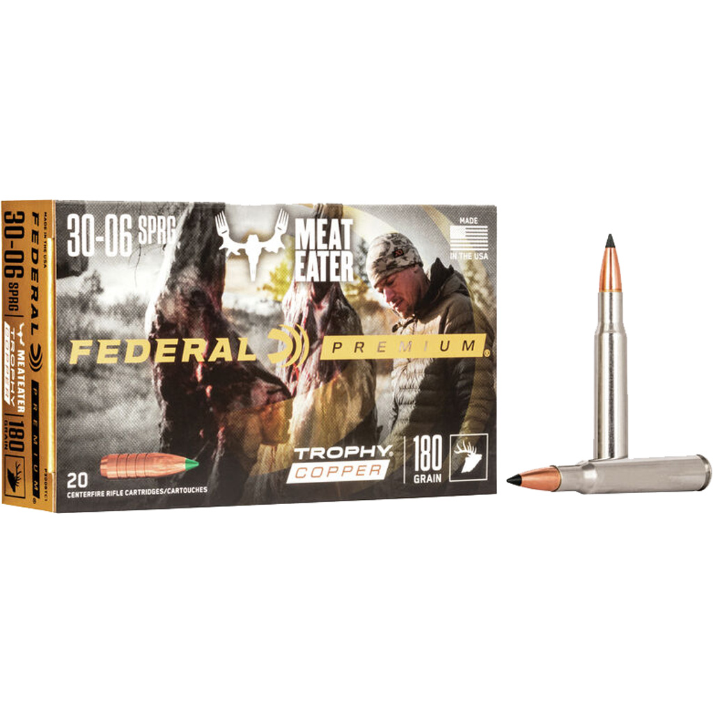 Federal Trophy Copper .30-06 Springfield 180 gr Rifle Ammunition (20 rd)