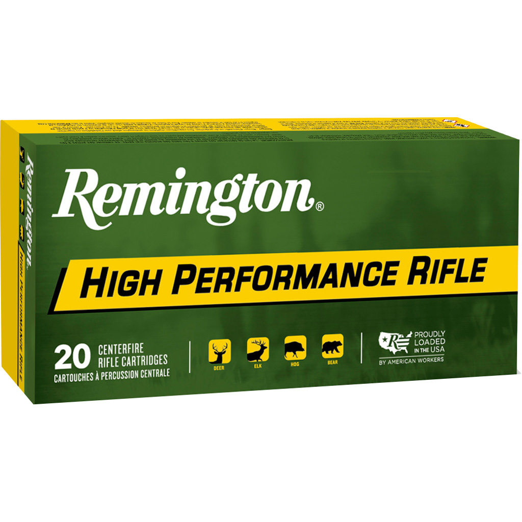 Remington High Performance Rifle .45-70 Govt 300 Grain SJHP 20-Round Box