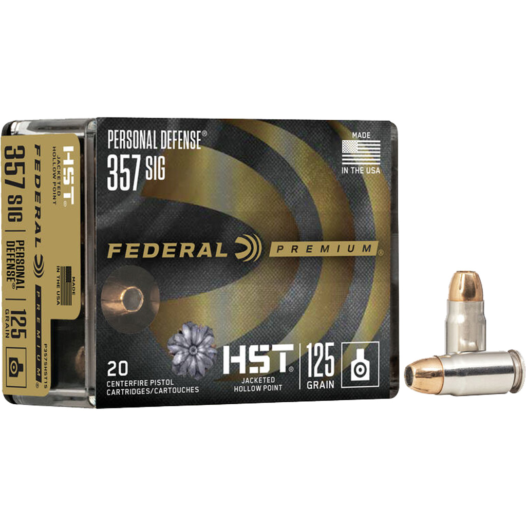 Federal Premium Personal Defense HST JHP Handgun Ammunition