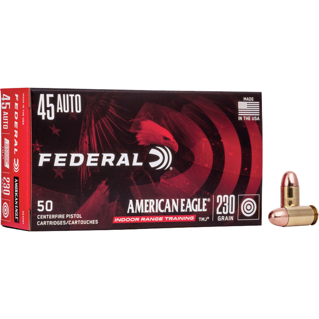 Federal American Eagle IRT TMJ Handgun Training Ammo