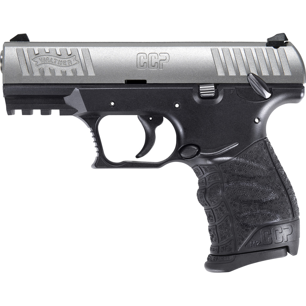 Walther CCP M2 9mm Concealed Carry Pistol (3.54in) Stainless Slide Polymer Frame