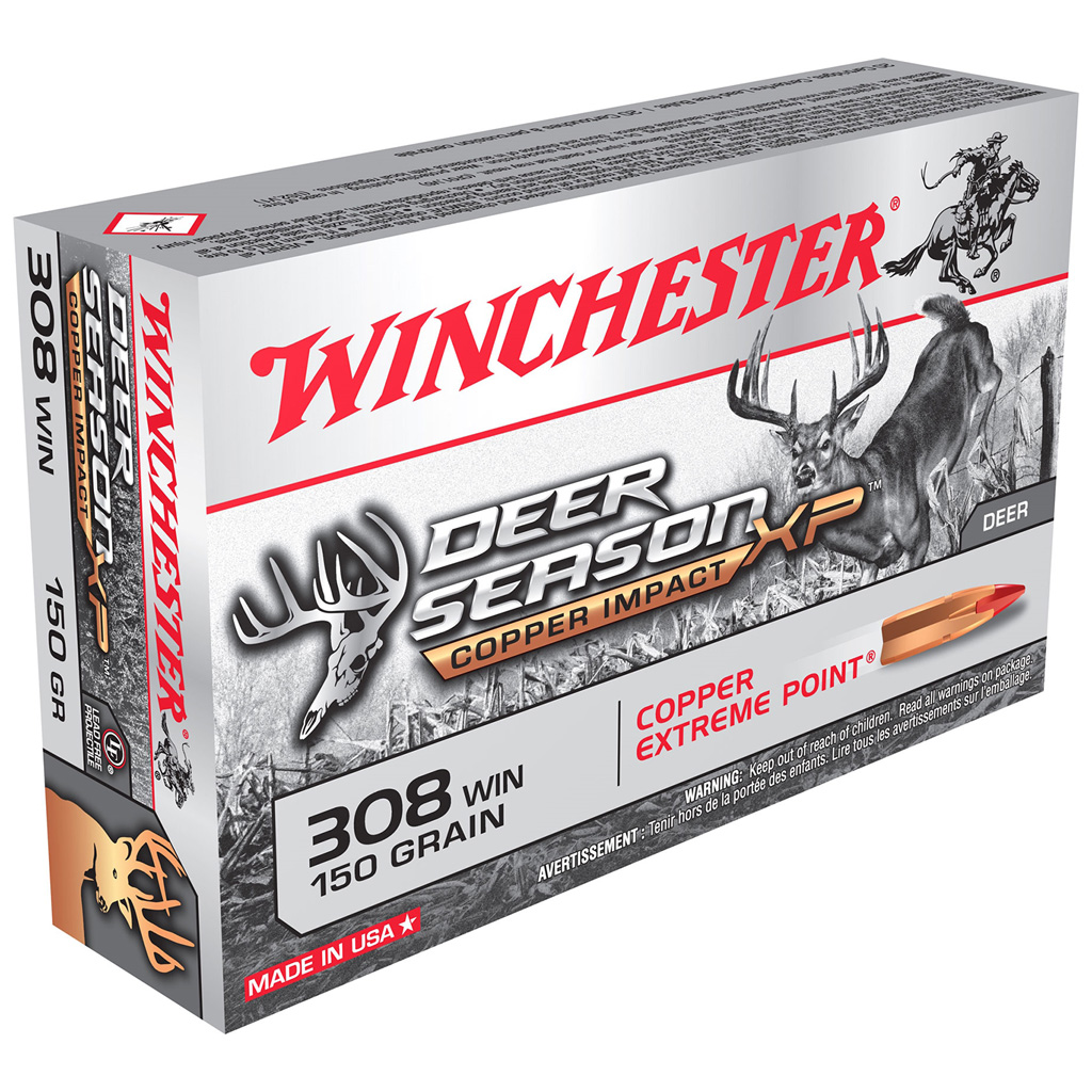 Winchester Copper Impact Rifle Ammo .308 Winchester 150 gr (20 rd)