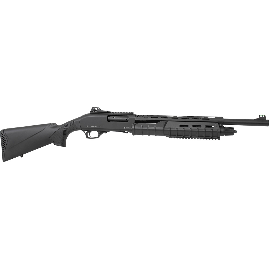 Fusion Firearms Liberty Basking Pump-Action Shotgun 12 Gauge 18.5 in Black