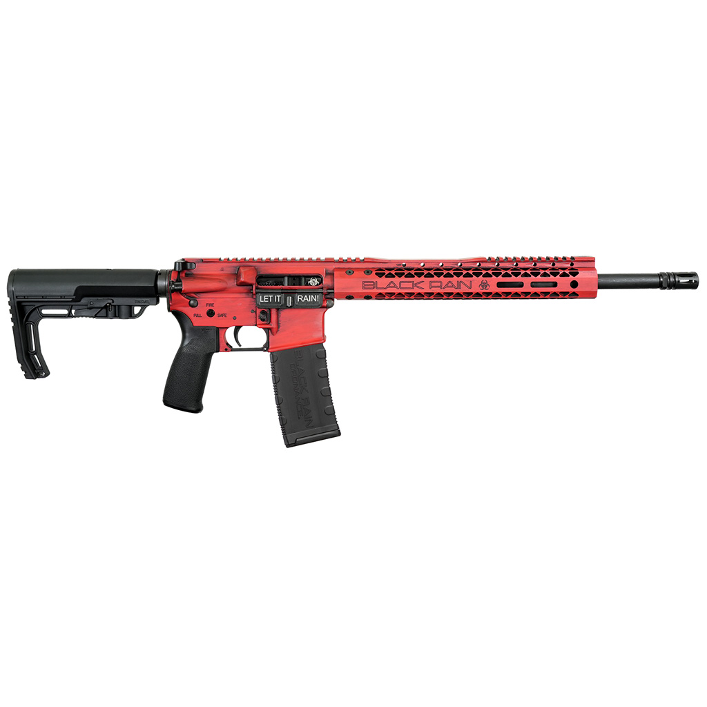 Black Rain Ordnance Spec+ Fusion Rifle 5.56 16 in. Red Battleworn