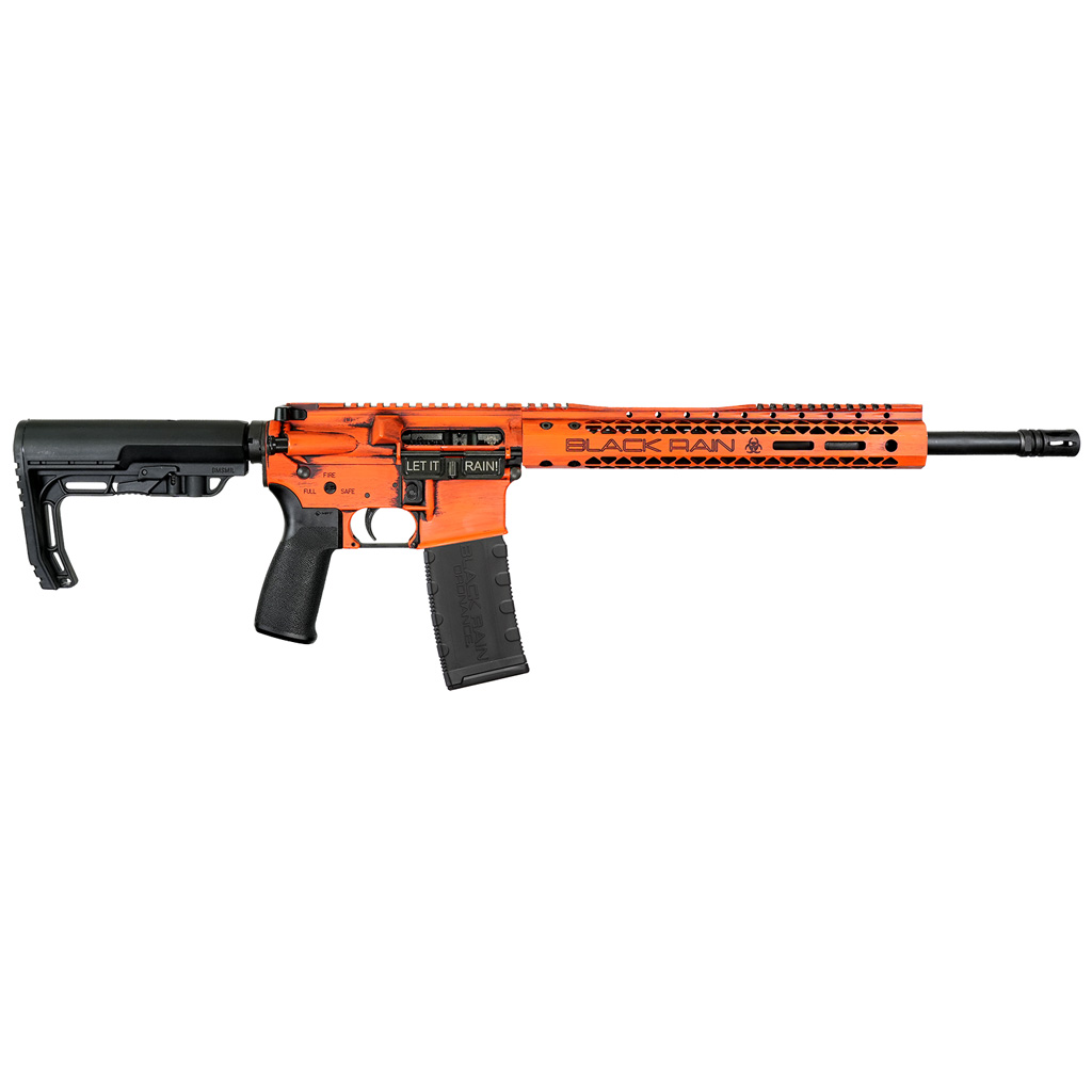 Black Rain Ordnance Spec+ Fusion Rifle 5.56 16 Orange Battleworn