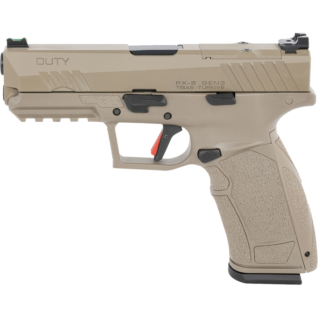 Tisas SDS PX-9 Gen 3 Duty 9mm FDE 4.11in Striker-Fired Pistol (includes 18 & 20rd mags)