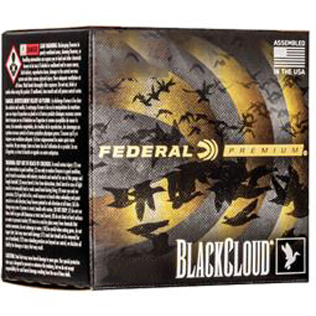 Federal Black Cloud FS Steel Shotshell 28 Gauge 2-3/4" #4 3/4oz 1400 fps (25 Rounds)