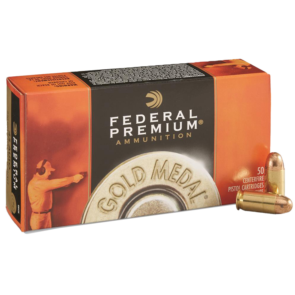 Federal Gold Medal Action Pistol .40 S&W 180gr FMJ Pistol Ammunition (50 Rounds)