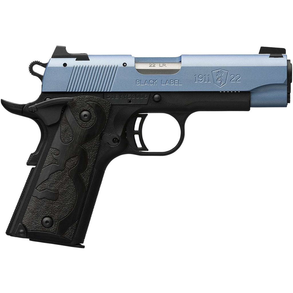 Browning 1911-22 .22LR 4.25" Polar Blue Cerakote 10-Round