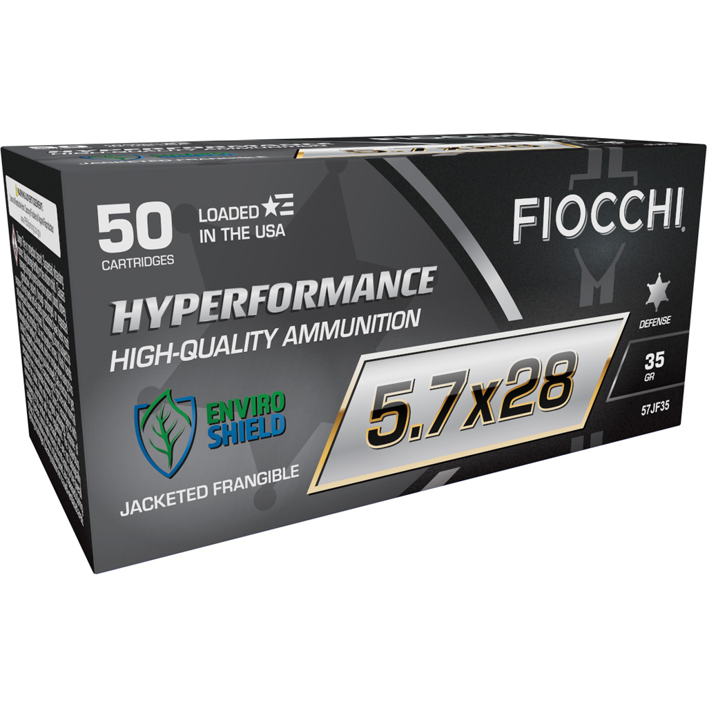 Fiocchi Hyperformance 5.7x28mm 35gr Jacketed Frangible (50 rounds)