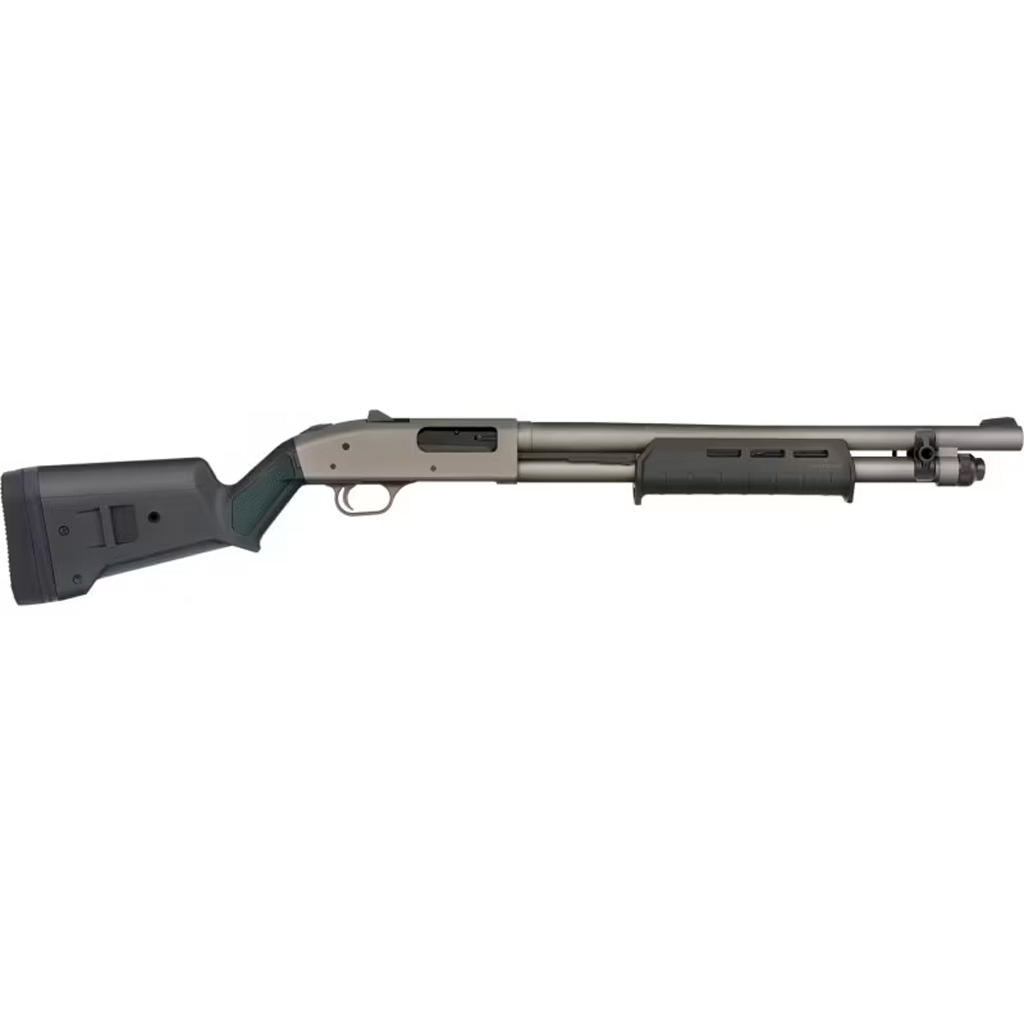 Mossberg 590A1 Professional Series 12 Gauge 18.5" Pump-Action Shotgun (Tungsten Cerakote, Magpul SGA)