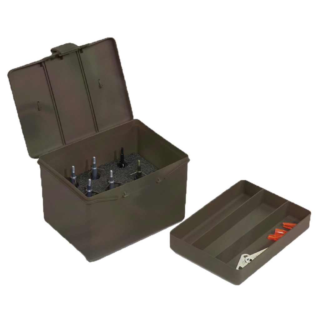 Plano 1311 O.D. Green Hard Case Broadhead Box