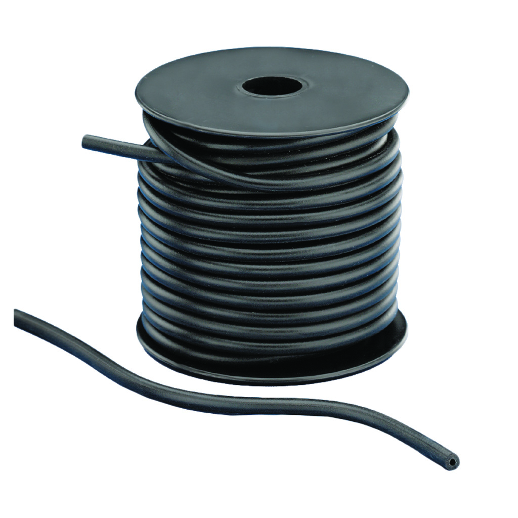 Pine Ridge 1600A Silicone Peep Tubing (Black, 50 ft.)