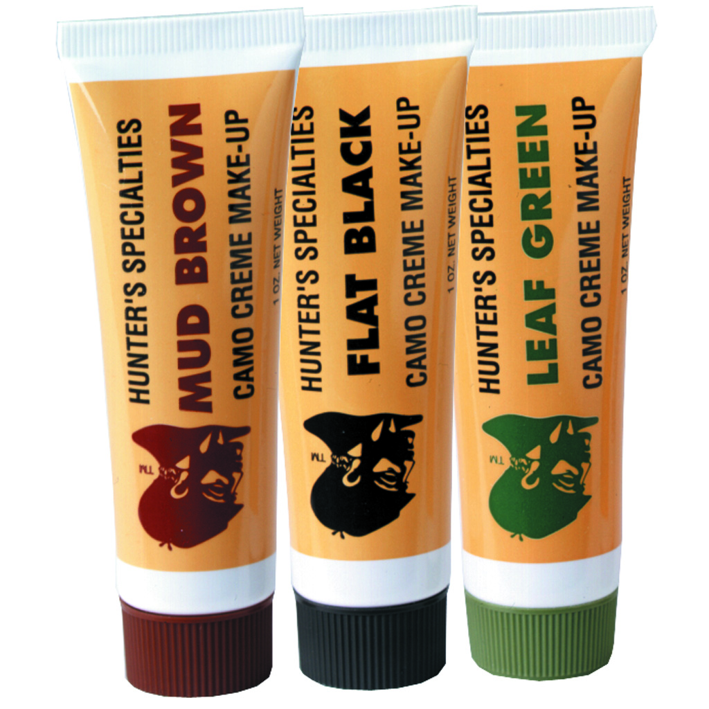 Hunters Specialties Woodland Camo Creme Face Paint Tube Kit