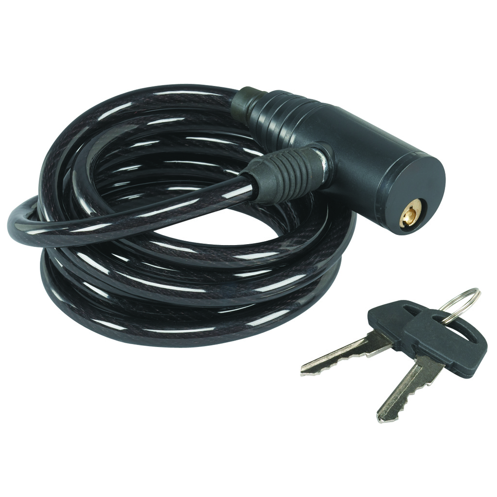 Hunters Specialties Cable Lock; Coiled 6 ft Cable Lock & Keys