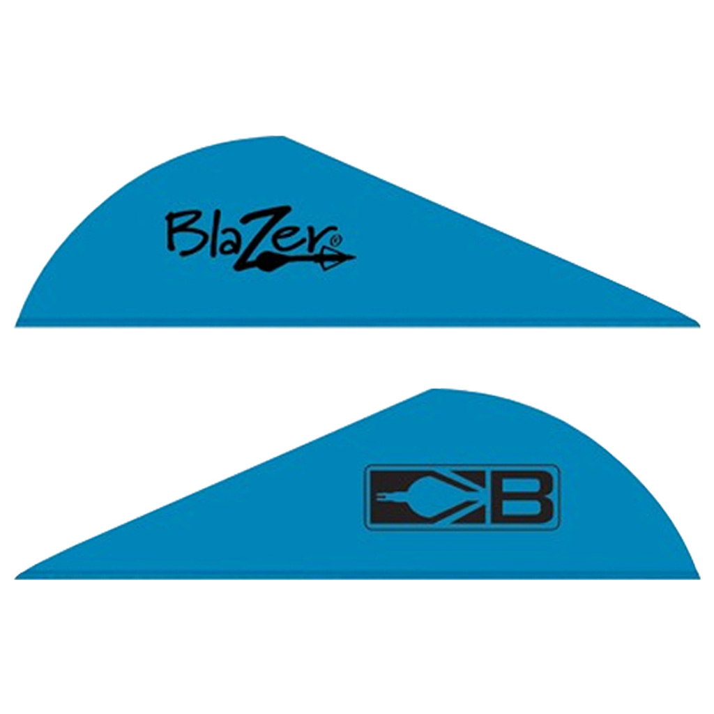 Bohning Blazer Vanes Satin Blue (36 pk)