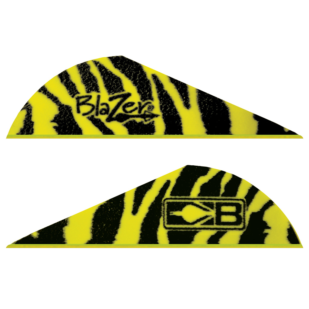 Bohning Blazer Vanes Yellow Tiger (100 pk)
