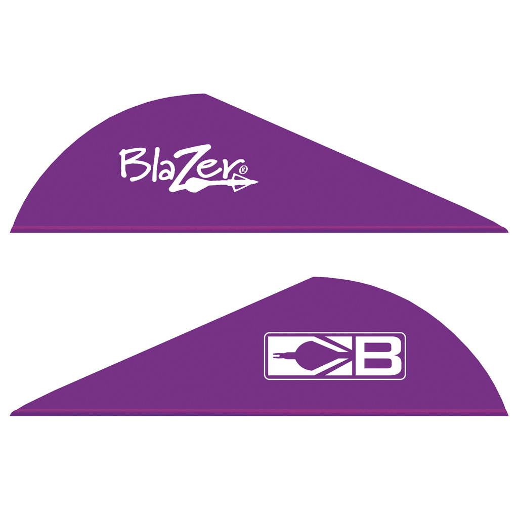 Bohning Blazer Vanes Purple (100 pk.)