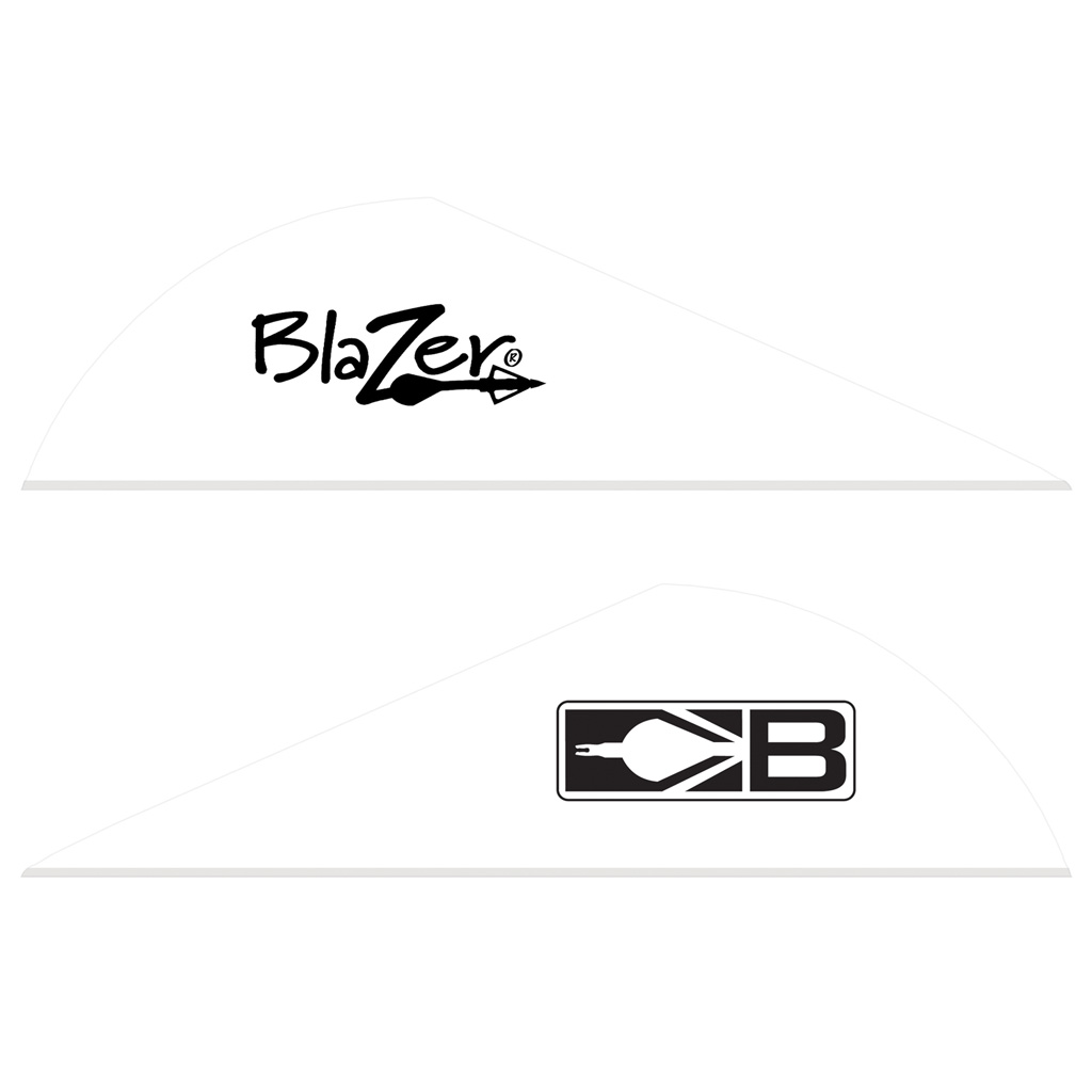 Bohning Blazer Vanes White (1000-Pack)
