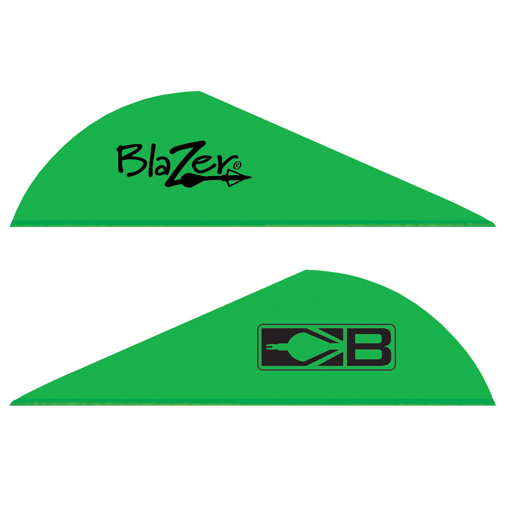 Bohning Blazer Vanes Neon Green 1000-Pack