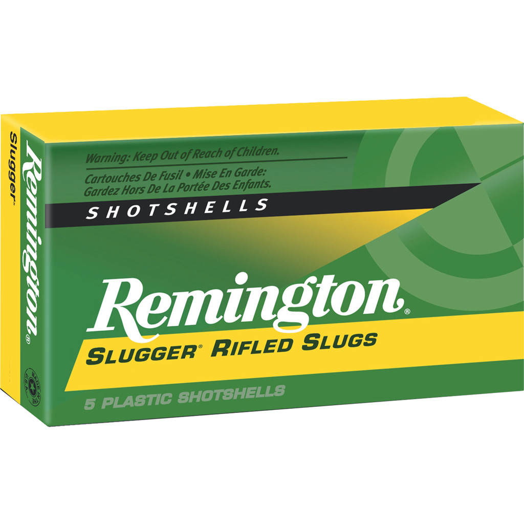 Remington Slugger Rifled Slugger Hollow Point 20 Gauge 2-3/4" 5/8oz 15rd