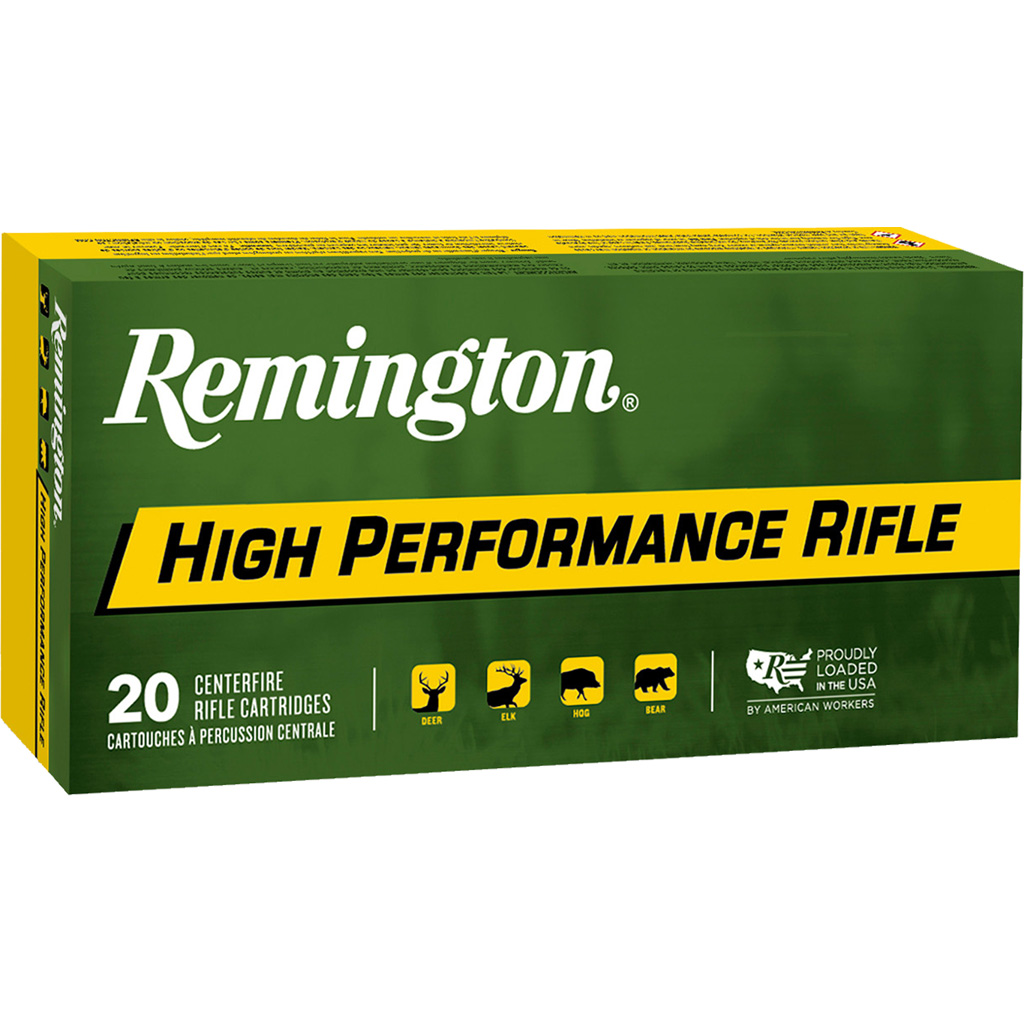 Remington High Performance Rifle .220 Swift 50 Grain PSP 20 Rounds