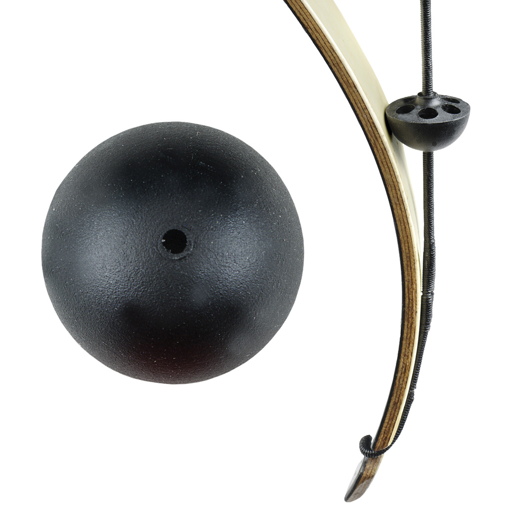 Pine Ridge 1600C Brush Buttons Black (2 pk.)