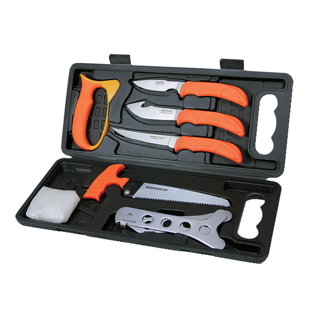 Outdoor Edge Wild-Pak Butcher Kit 8 Piece Set | 63674
