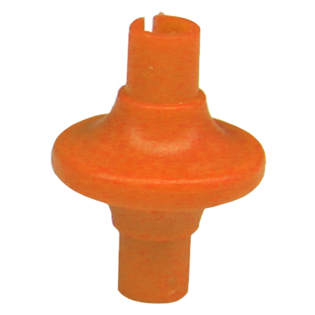 Draves Komfort Kiss Kisser Button Orange