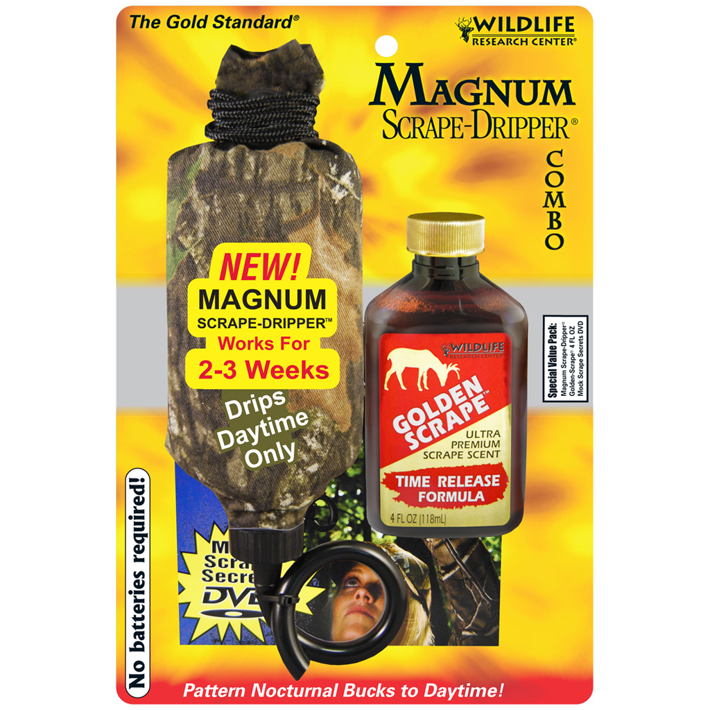 Wildlife Research Golden Scrape Magnum Scrape-Dripper Combo