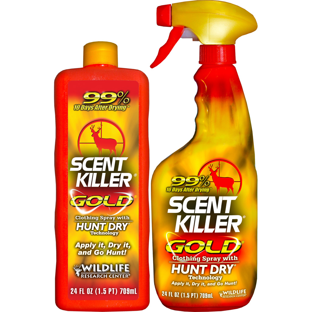 Wildlife Research Scent Killer Gold Spray 24/24 Combo