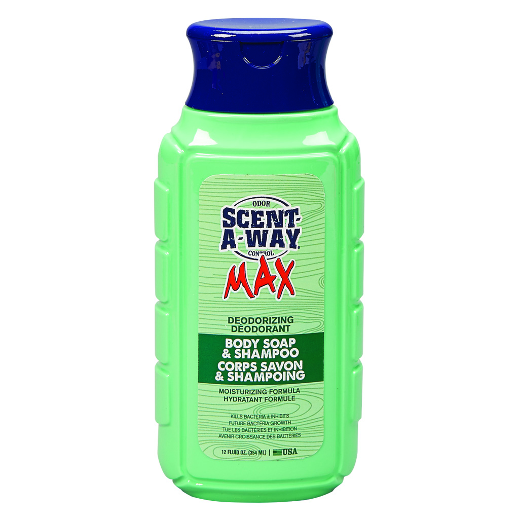 Scent-A-Way MAX Liquid Soap (Body Wash & Shampoo) 12 oz