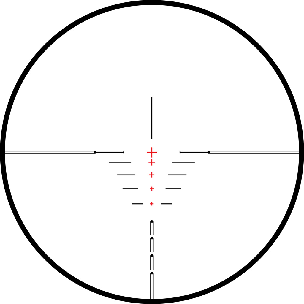 Hawke Sport Optics XB1 Crossbow Scope 1.5-5x32mm Illuminated Red/Green Reticle