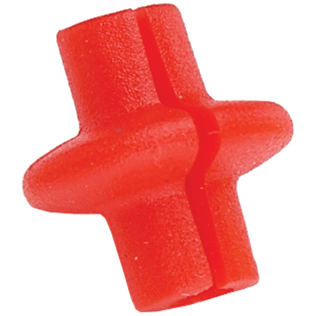 Pine Ridge 1600B Kisser Button Slotted Red (1 pk.)
